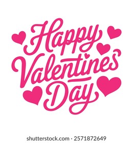 Happy valentine's day Text background
