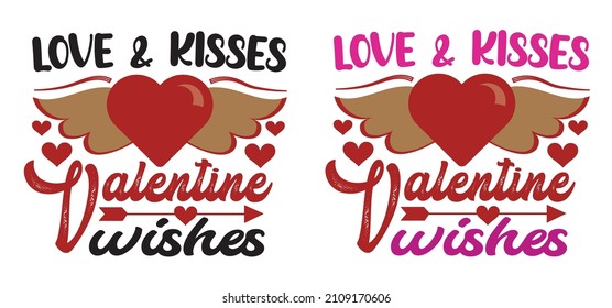 Happy Valentines Day  text lettering Design. love and kisse valentine wishes. Valentine Day 2022. Valentine quotes Design Heart shape text Design