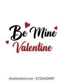 Feliz día de San Valentín Ilustración vectorial de texto. Texto feliz del día de San Valentín aislado en blanco para la postal, cartel, elemento de diseño de Anuncio, logotipo feliz del día de San Valentín con los corazones, Vector del logotipo del día de San Valentín de la caligrafía
