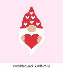 Happy Valentine's Day Tiered Tray Illustration For Print and Cut