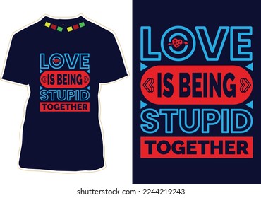 Happy Valentine's day t-shirt design