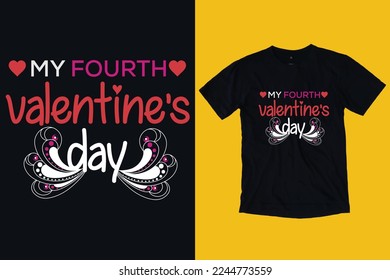 Happy Valentine's Day T-Shirt Design 