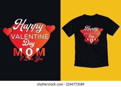 Happy Valentine's Day T-Shirt Design 