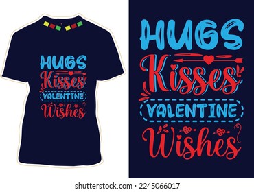 Happy Valentine's day t-shirt design