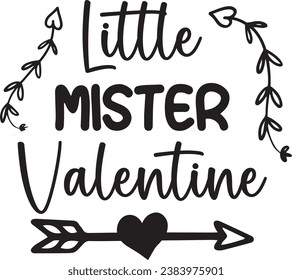 Happy valentine's Day t-shirt design Cut Files