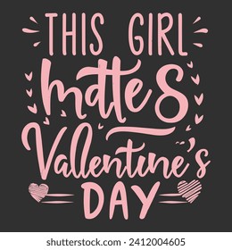 Happy Valentine's Day T-shirt Design 