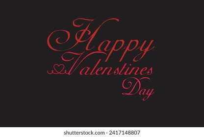 Happy Valentines Day T-Shirt Design