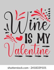 Happy Valentine's Day T-shirt Design