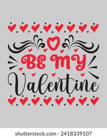Happy Valentine's Day T-shirt Design