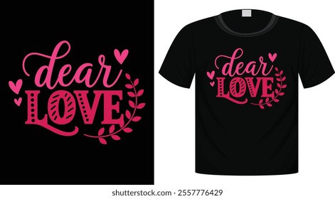 Happy Valentine's Day T-Shirt Design, Ready For Print