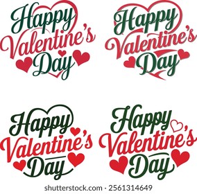 Happy Valentines Day T-Shirt Design And Templates