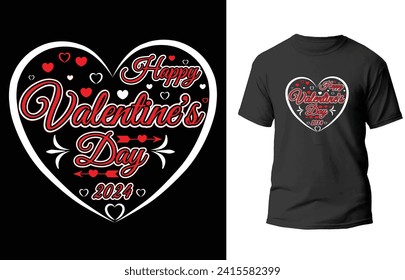 Happy valentine's day t-shirt designs