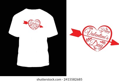 Happy valentine's day t-shirt designs