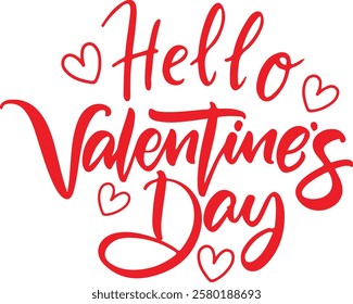 
Happy Valentine's Day Typography Design. Printing For Tshirt, Sweatshirt, Mug, Banner, Poster etc.