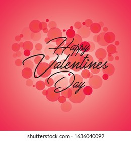 Happy Valentines Day typography poster with handwritten calligraphy, Wallpaper, flyers, invitation, posters, brochure, banners.