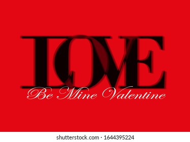 Happy Valentines Day typography poster with handwritten calligraphy, Wallpaper, flyers, invitation, posters, brochure, banners.
