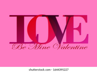 Happy Valentines Day typography poster with handwritten calligraphy, Wallpaper, flyers, invitation, posters, brochure, banners.