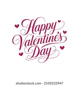 Happy valentine's day typography t shirt design vector