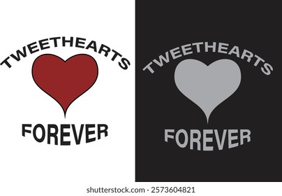 HAPPY VALENTINES DAY - TYPOGRAPHY T-SHIRT DESIGN