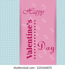 Happy valentines day typography vector design with paper cut red heart shape hot air balloons flying in white background. Vector illustration.