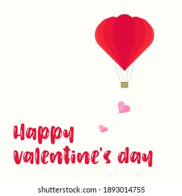Gráficos de vector de tipografía del día de San Valentín feliz