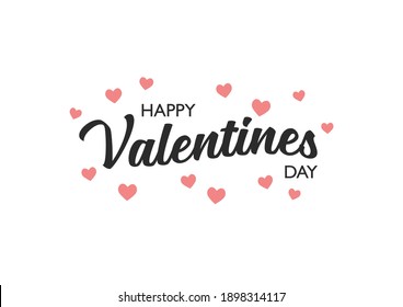 Feliz Día de San Valentín. Ilustración del vector
