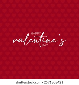 Happy Valentines Day Typography Vector Design. Valentines Day vector background illustration template