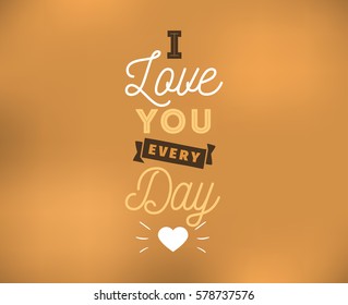 Happy Valentines day typography. Vector text design. Usable for banners, greeting cards, gifts etc. 14 february