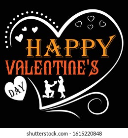 Happy Valentine's Day ...valentine t shirt design