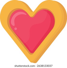 Happy Valentine's Day Valentine Things and Trinkets Graphic Elements and Vector Illustration