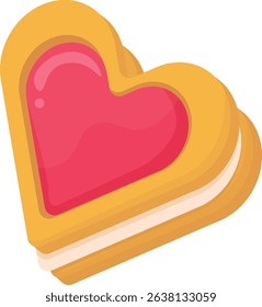 Happy Valentine's Day Valentine Things and Trinkets Graphic Elements and Vector Illustration