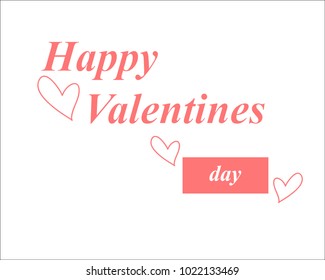Happy Valentines Day Vector  