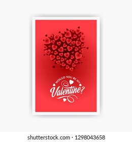 Happy Valentines Day Vector