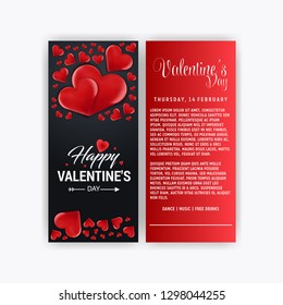 Happy Valentines Day Vector