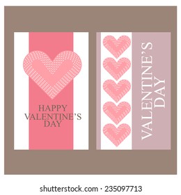 happy valentines day. vector