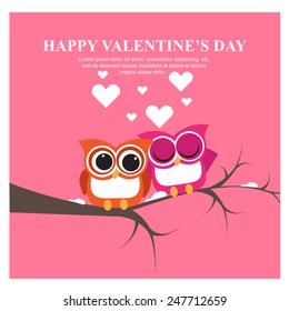 Happy Valentines Day. vector