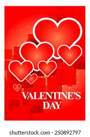 Happy Valentines Day. vector