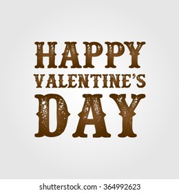 Happy Valentine's Day Vector