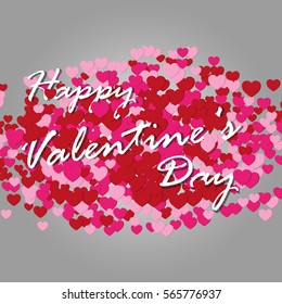 Happy valentine's day vector 