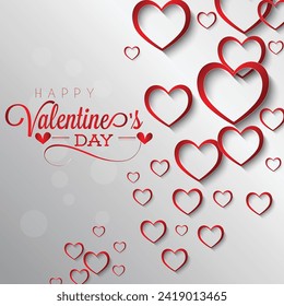 Happy Valentine's Day vector art design 