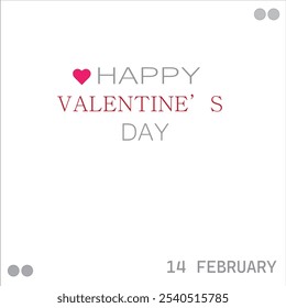 happy valentine's day vector art design
