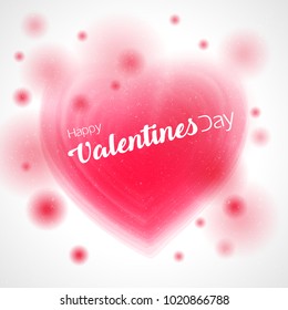 Happy valentine's day vector background design.