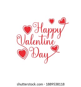 Happy Valentine's Day vector background