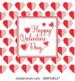 Happy Valentine's Day vector background