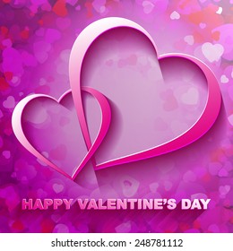 Happy Valentine's Day Vector Background