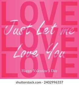 Happy valentines day. Vector banner, greeting card, flayer, poster,  with text Happy valentines day