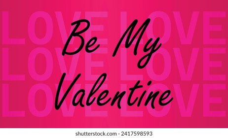 Happy valentines day. Vector banner, greeting card, flayer, poster,  with text Happy valentines day