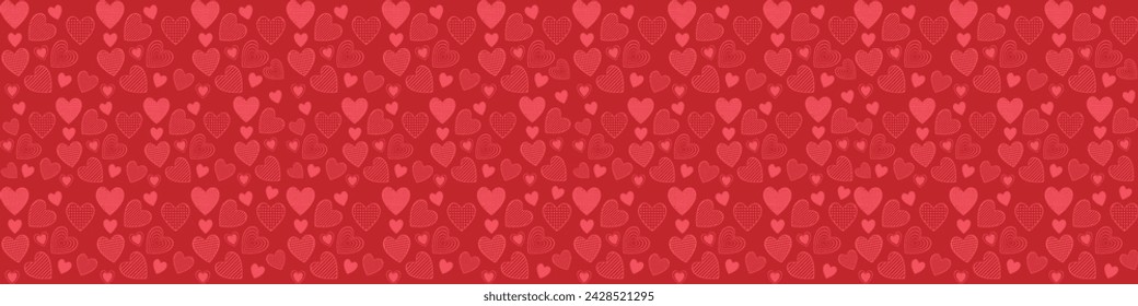 Happy valentines day. Vector banner, greeting card, flayer, poster,  with text Happy valentines day