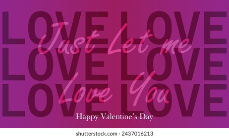 Happy valentines day. Vector banner, greeting card, flayer, poster,  with text Happy valentines day