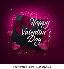Happy Valentine's day vector card